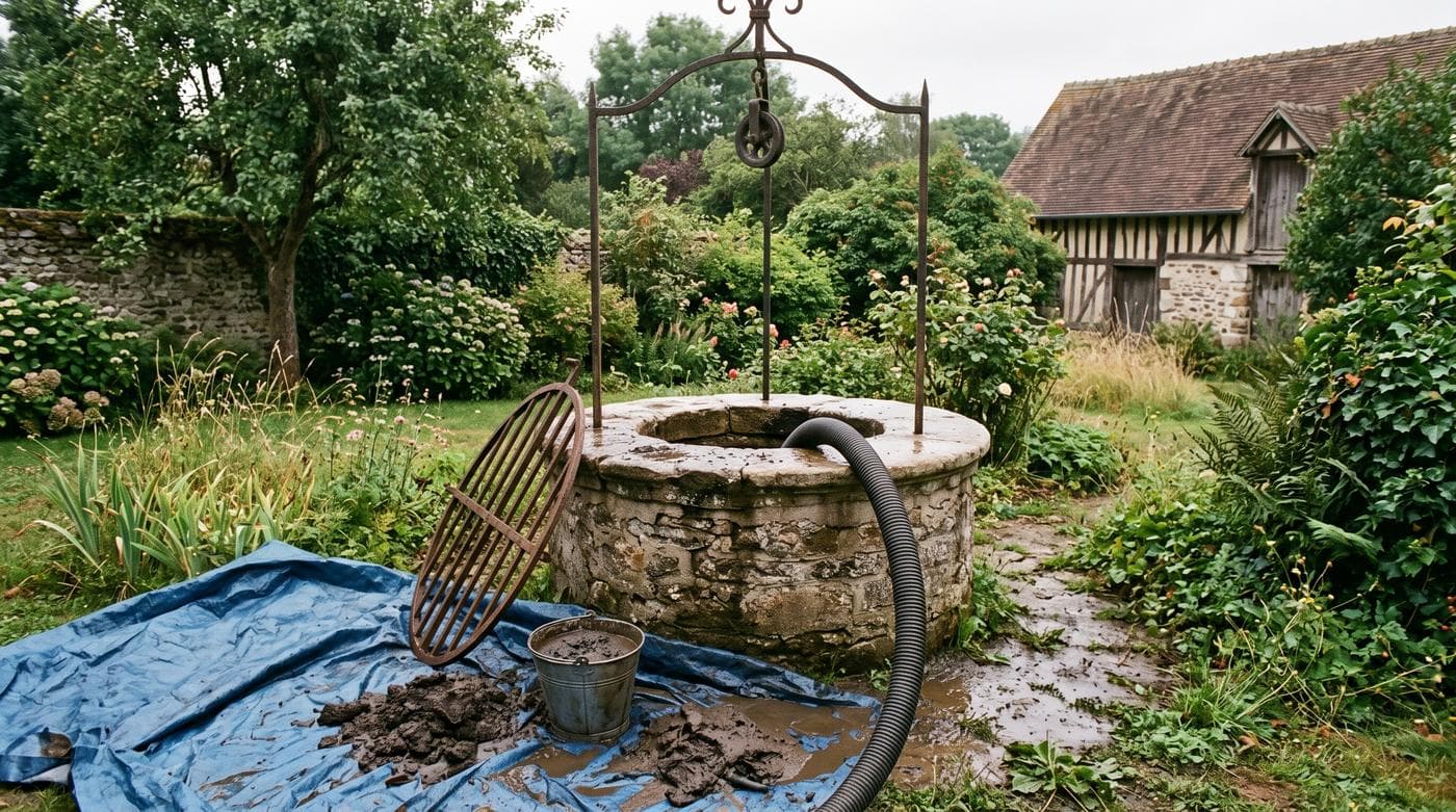 Réhabiliter un puits ancien : diagnostic et remise en service