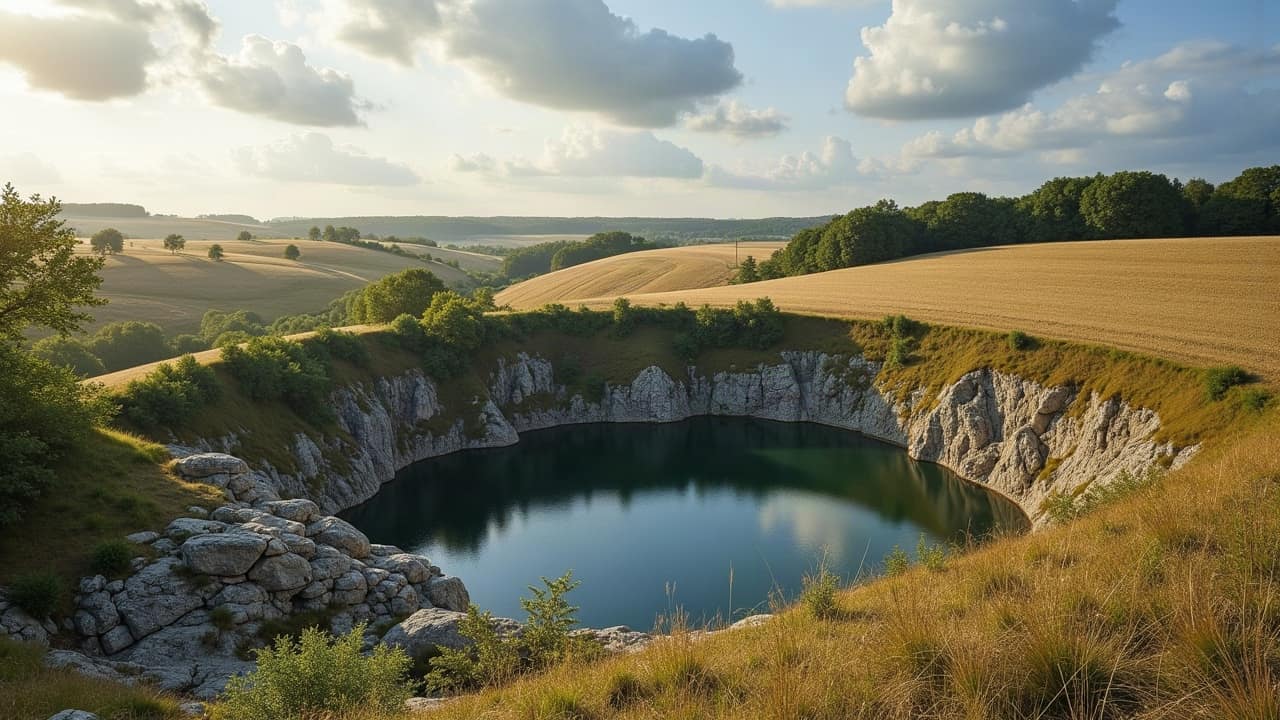 La craie des plateaux, ressource historique de la région